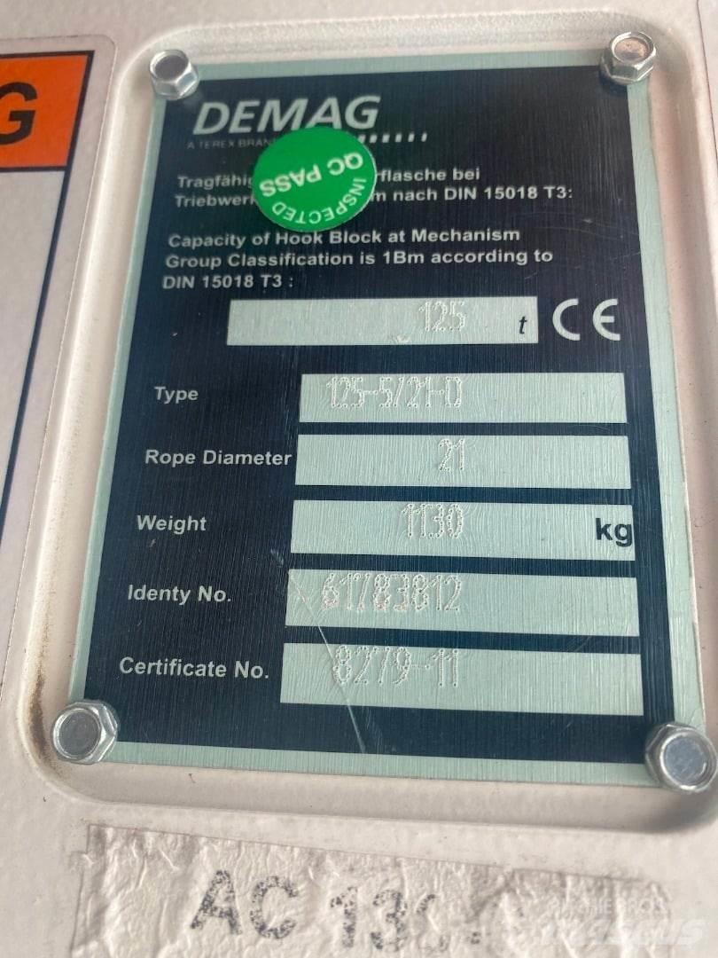 Demag 61783812 크레인 부품 및 장비