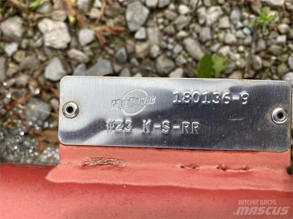 Manitowoc #23 붐 및 디퍼