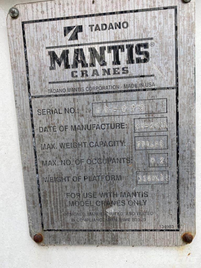 Mantis  크레인 부품 및 장비