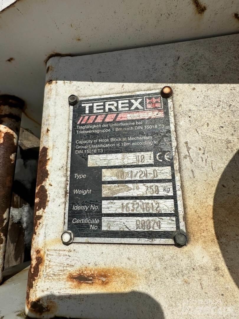 Terex 16324612 크레인 부품 및 장비