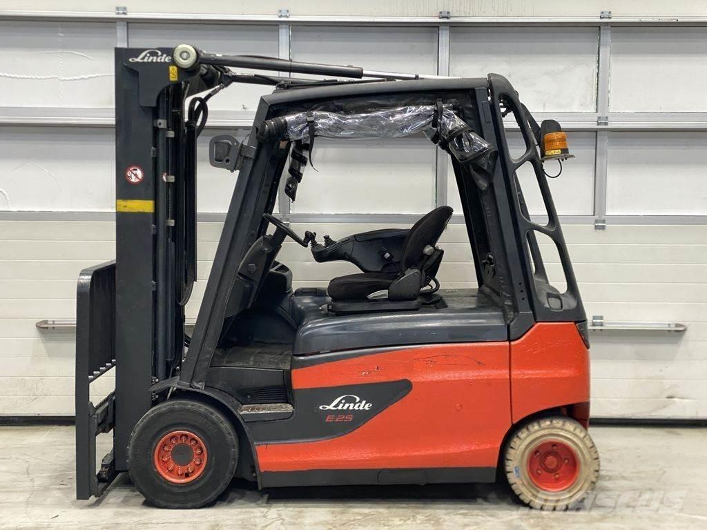 Linde E25L 전동 지게차