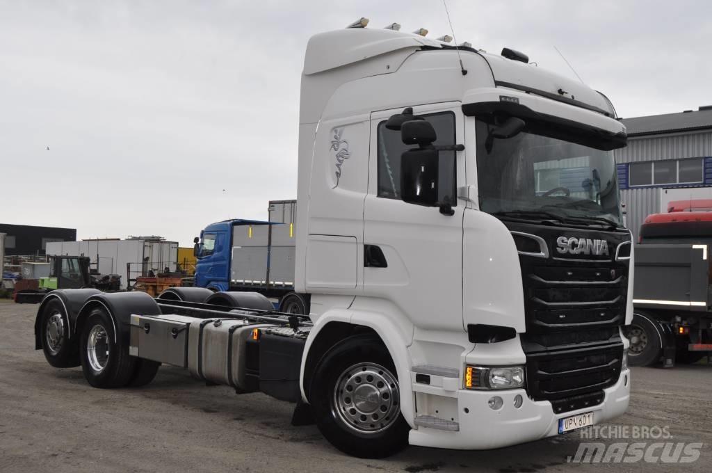 Scania R490 LB6X2MNB 새시 운전실 트럭