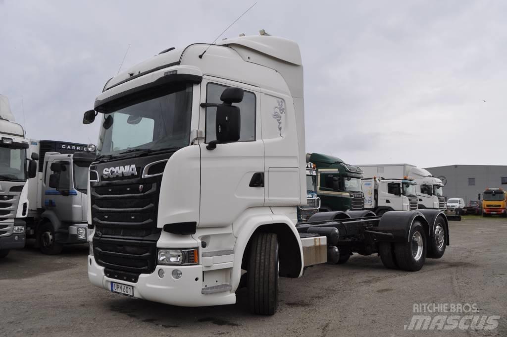 Scania R490 LB6X2MNB 새시 운전실 트럭