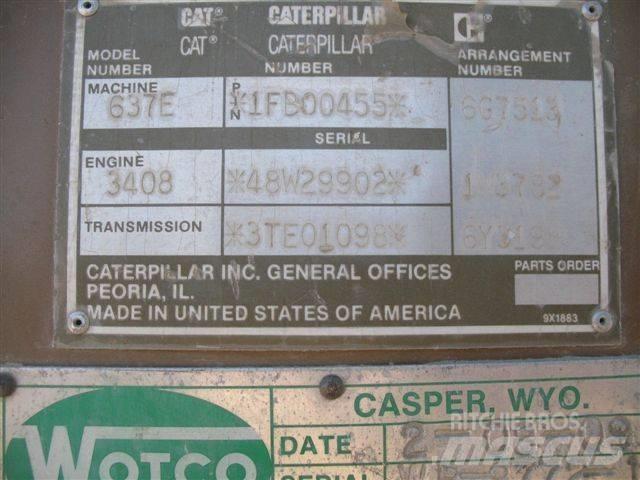 CAT 637E 스크레이퍼