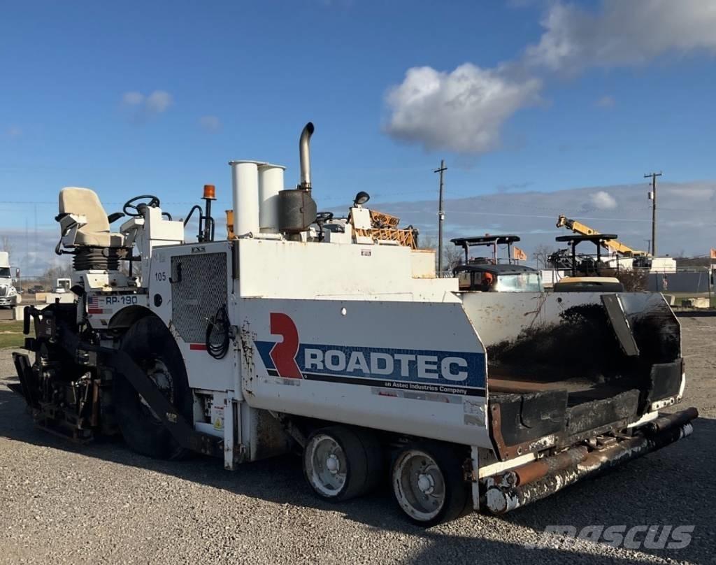 Roadtec RP190 아스팔트 포장장비