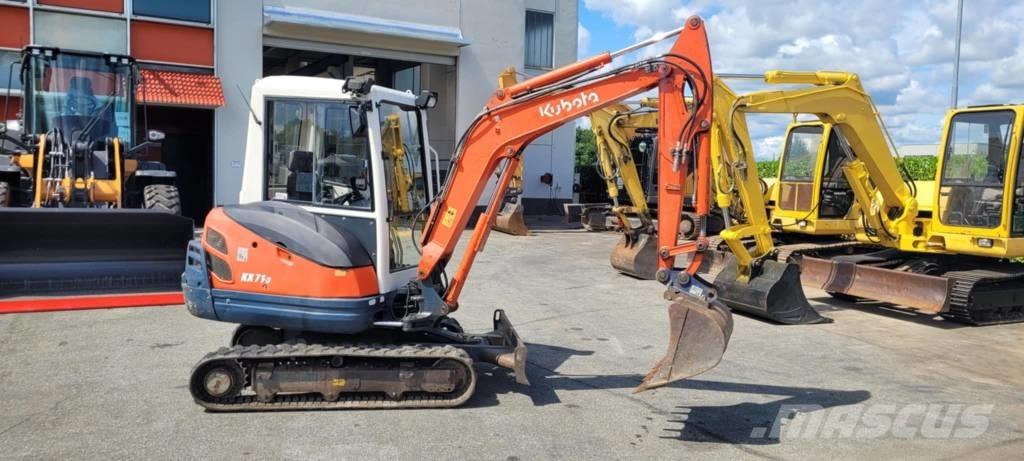 Kubota KX 71-3 소형 굴삭기 7톤 미만