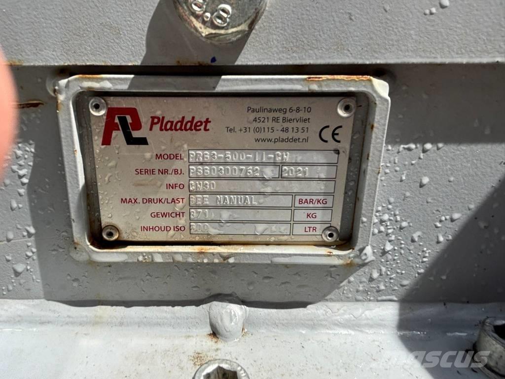 Pladdet PRG3-500 집게