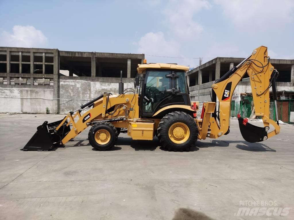 CAT 420 F 백호로더