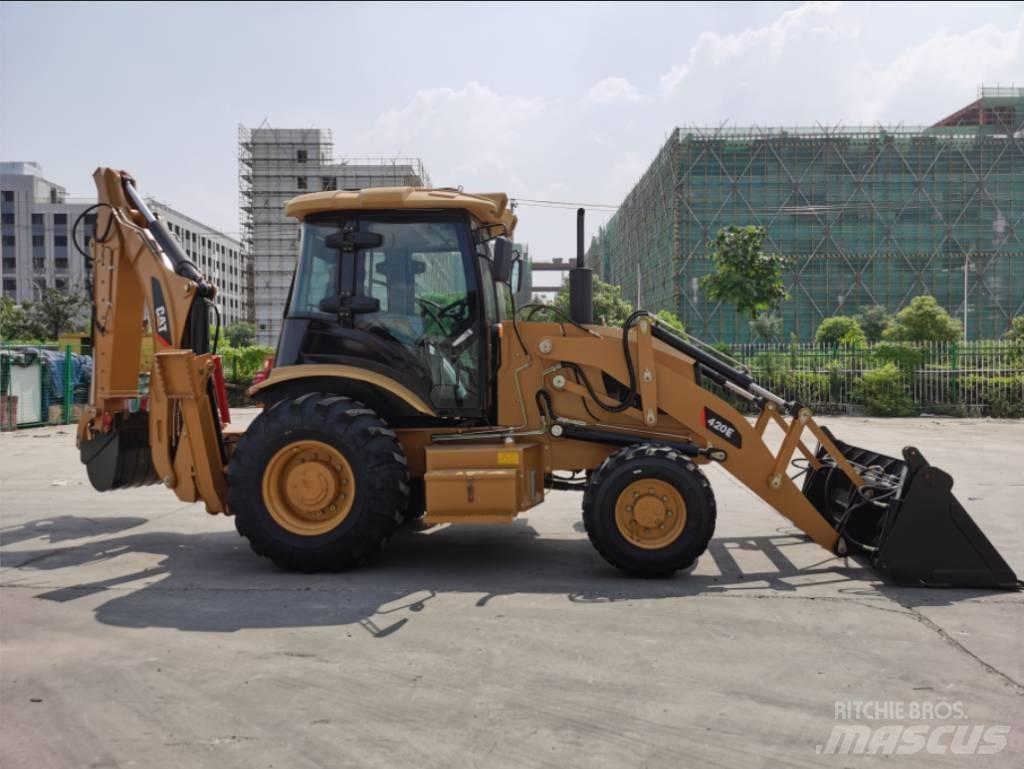CAT 420 F 백호로더