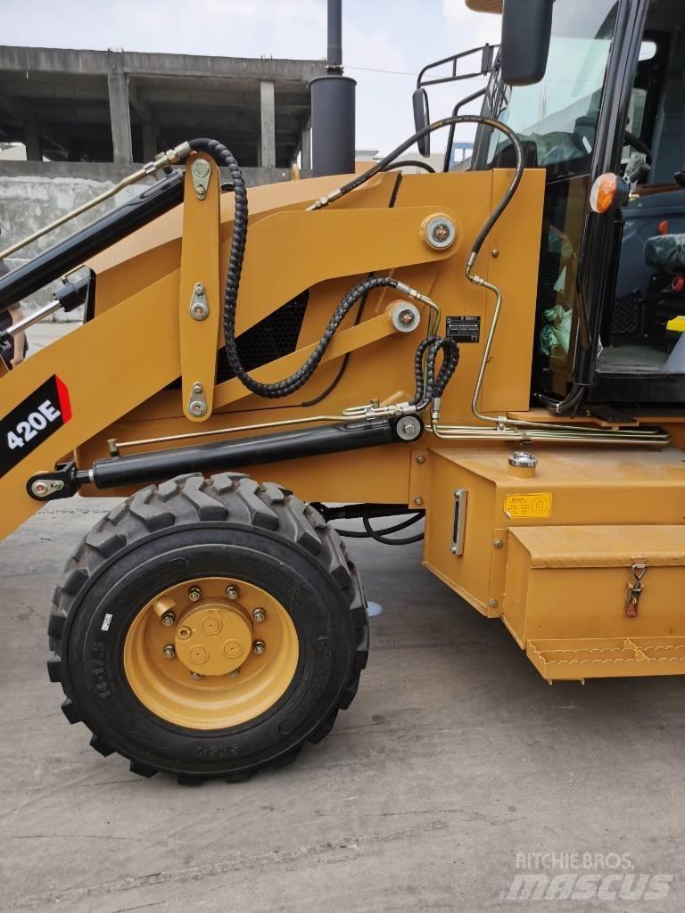 CAT 420 F 백호로더