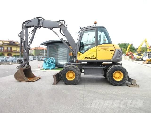 Mecalac 714 MW2  휠 굴삭기