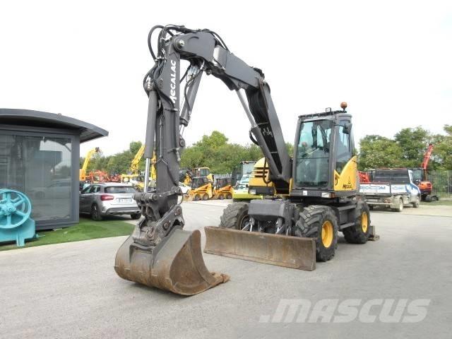 Mecalac 714 MW2  휠 굴삭기