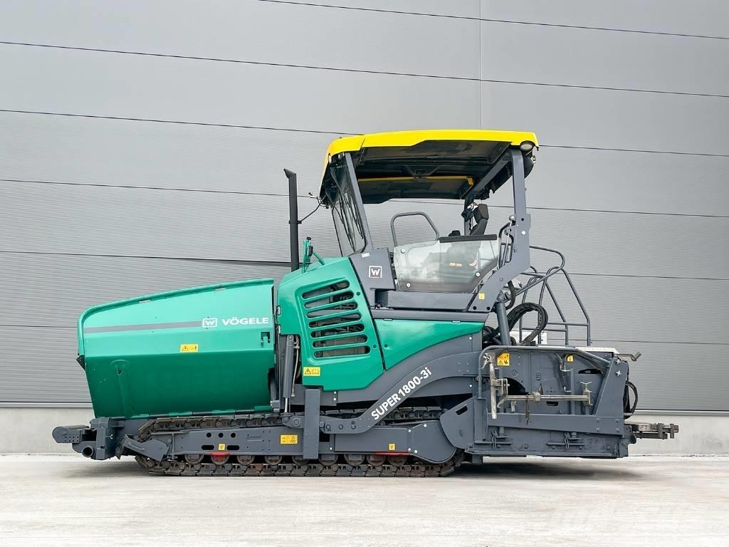 Vögele SUPER 1800-3I 아스팔트 포장장비