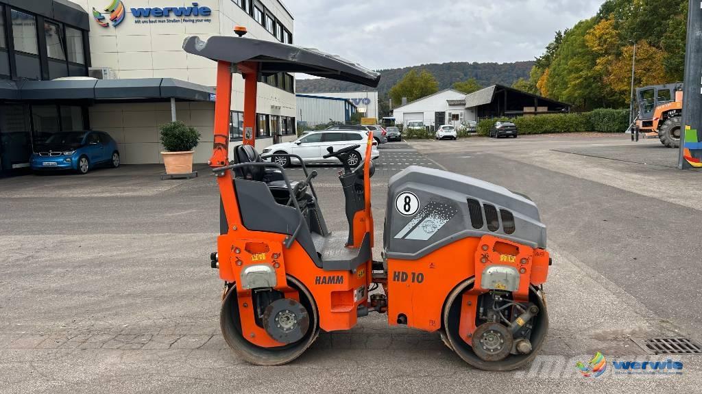 Hamm HD 10 VV 트윈 드럼 롤러