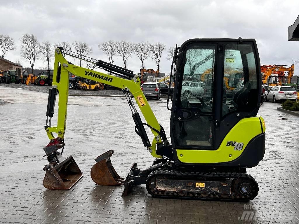 Yanmar SV 18 소형 굴삭기 7톤 미만