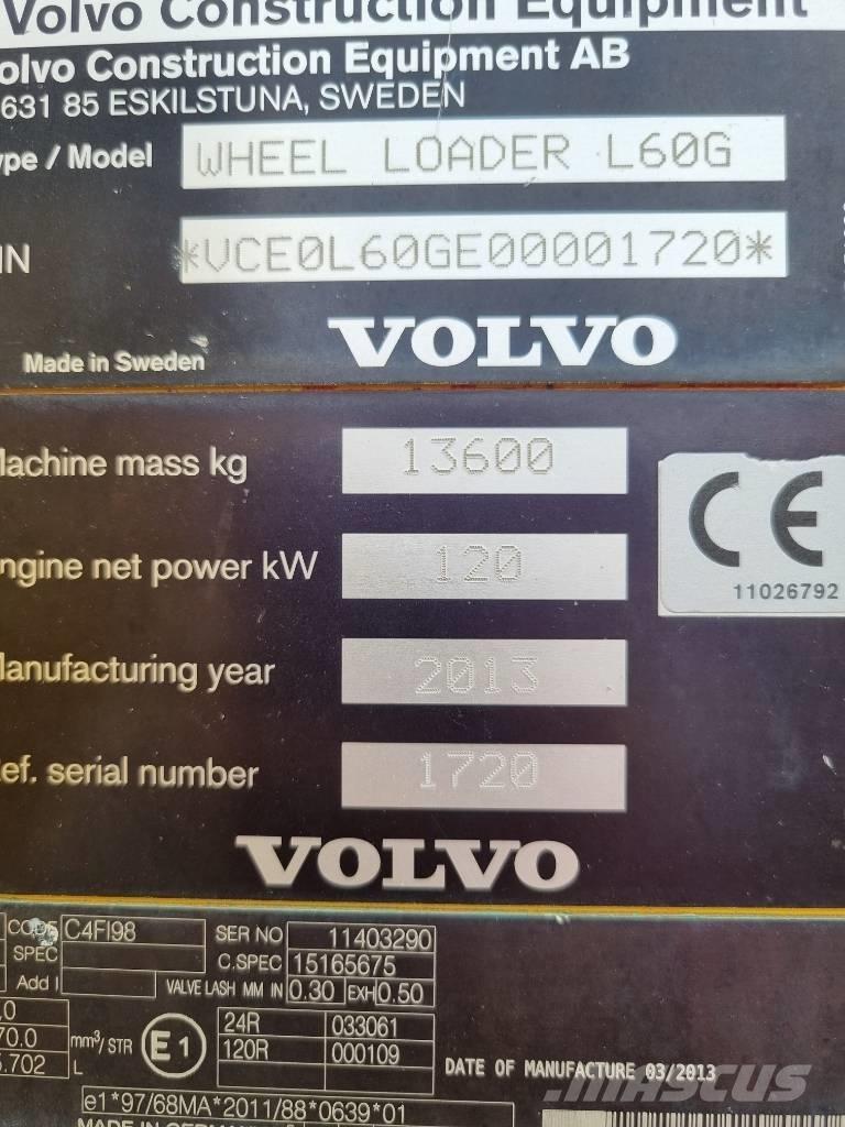 Volvo L 60 G  휠로우더