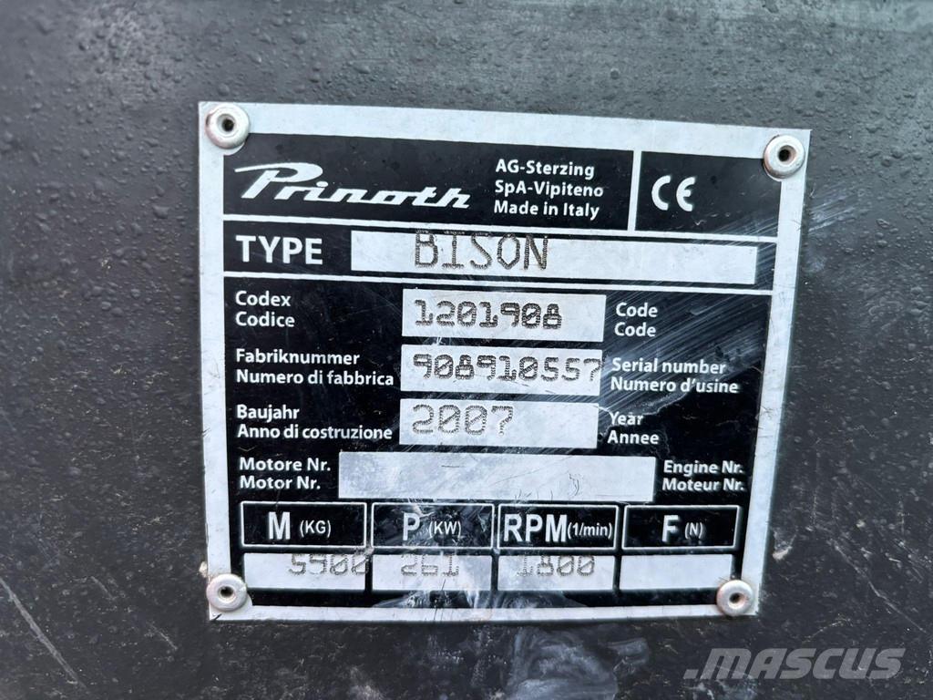 Prinoth Bison 배설차