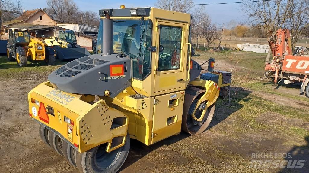 Bomag BW 174 A C 콤비 롤러