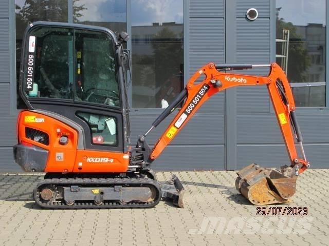 Kubota KX 019-4 소형 굴삭기 7톤 미만