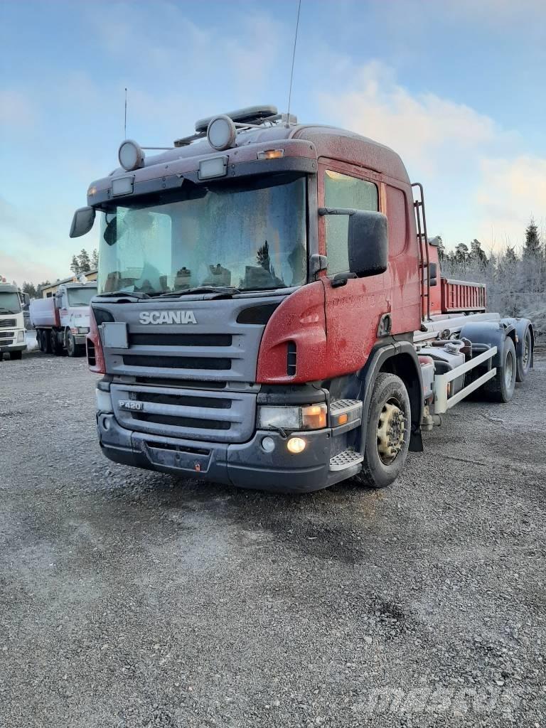 Scania P 420 컨테이너 트럭
