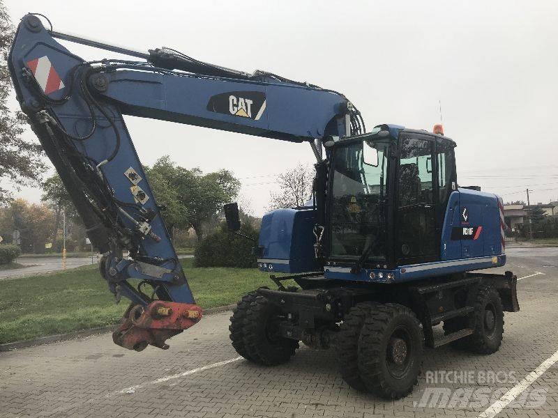 CAT M318F  휠 굴삭기