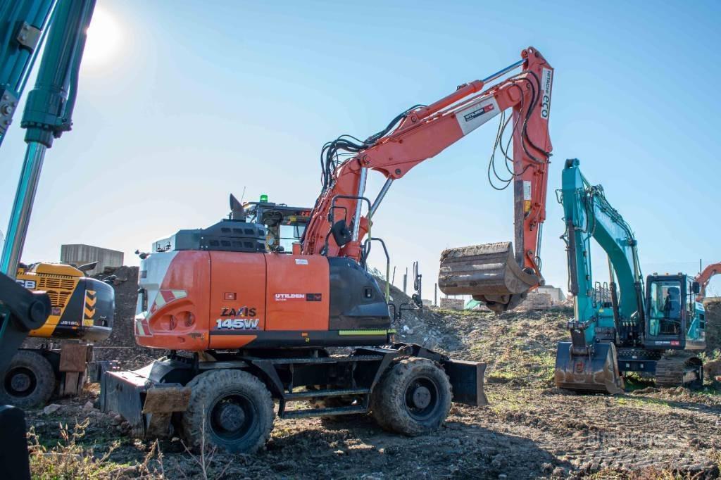 Hitachi ZX 145  휠 굴삭기