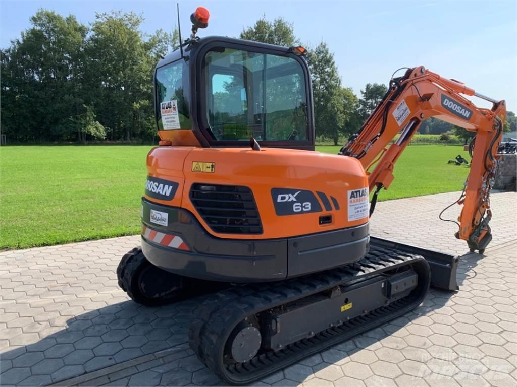 Doosan DX63-3 소형 굴삭기 7톤 미만