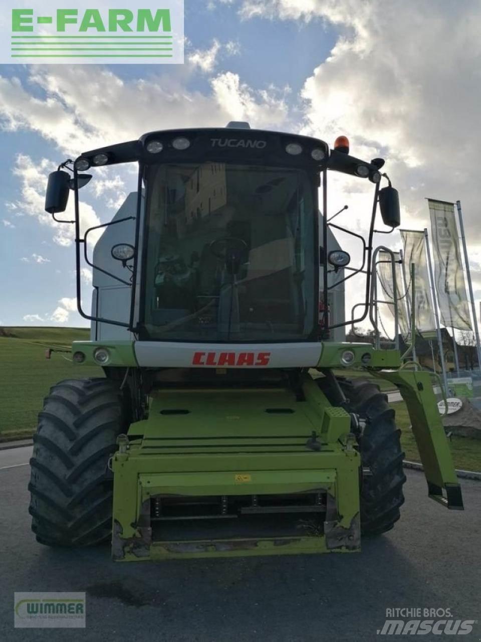 CLAAS tucano 440 콤바인 수확기