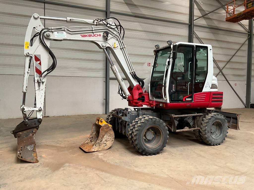 Takeuchi TB 295 W  휠 굴삭기