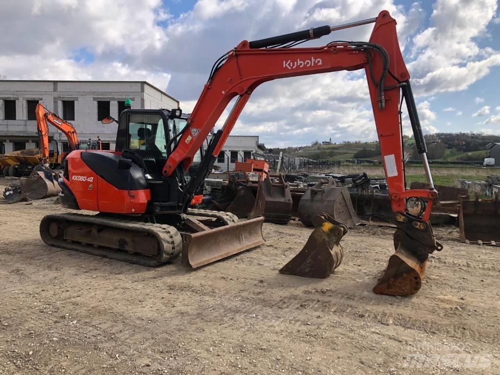 Kubota KX 080-4 대형 굴삭기 29톤 이상