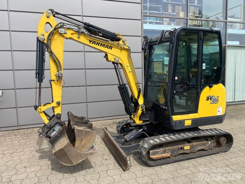 Yanmar SV 26 소형 굴삭기 7톤 미만