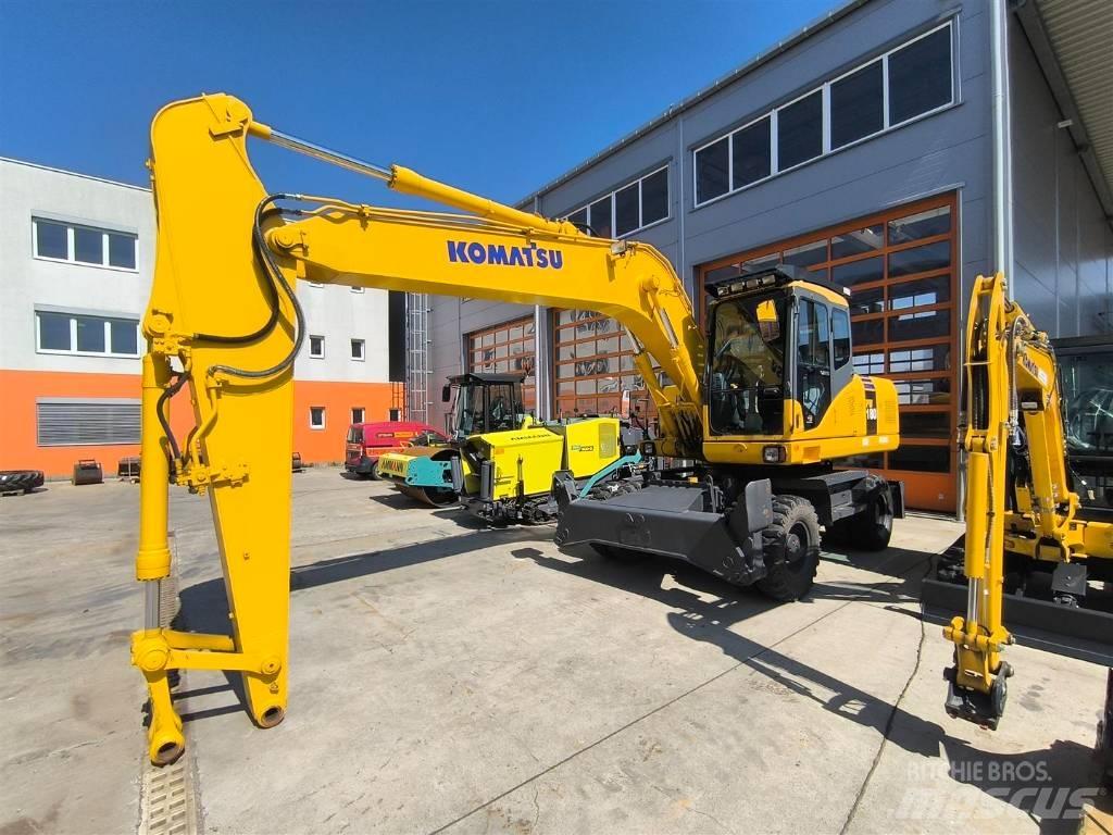 Komatsu PW 180-7  휠 굴삭기