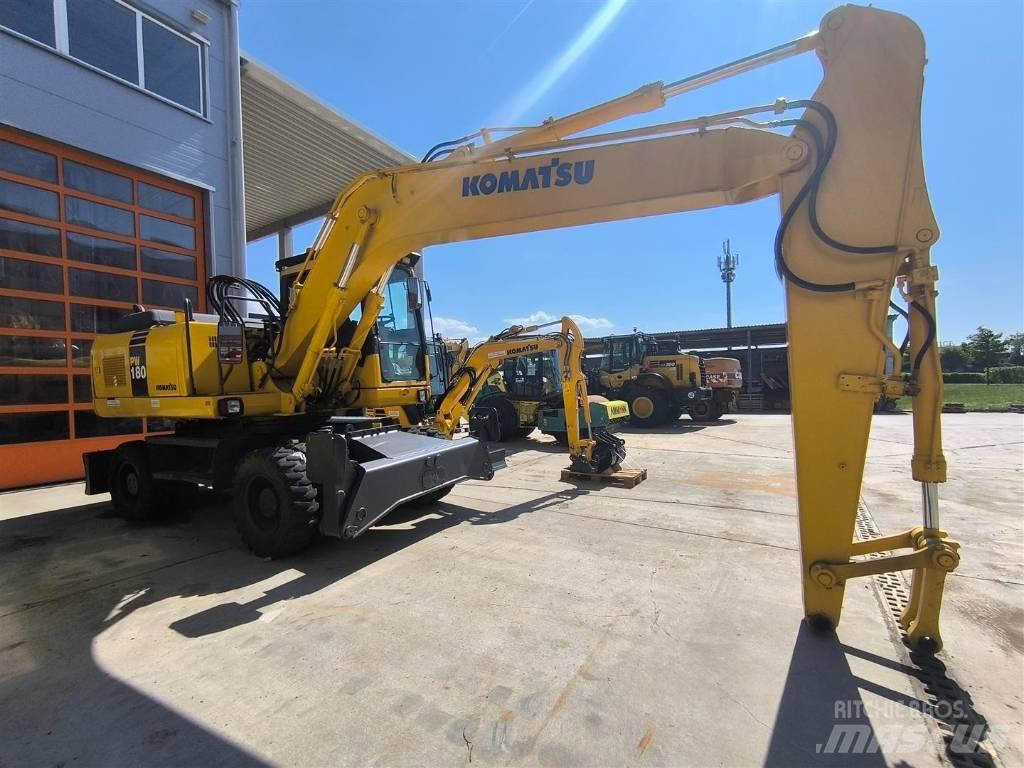 Komatsu PW 180-7  휠 굴삭기