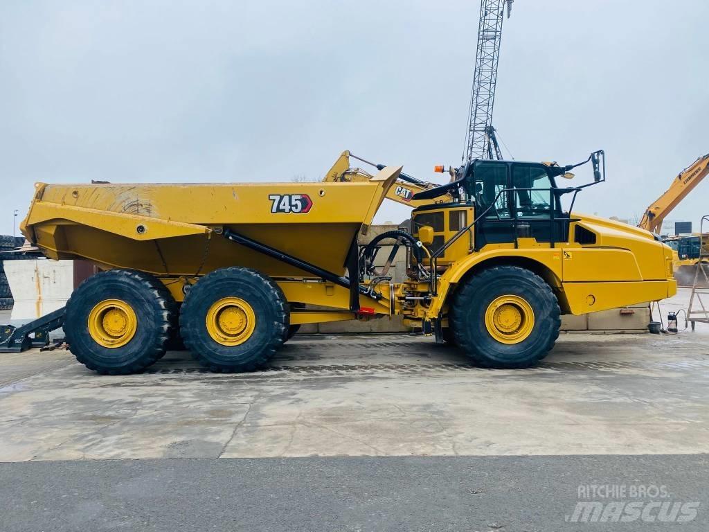 CAT 745 연결식 홀러