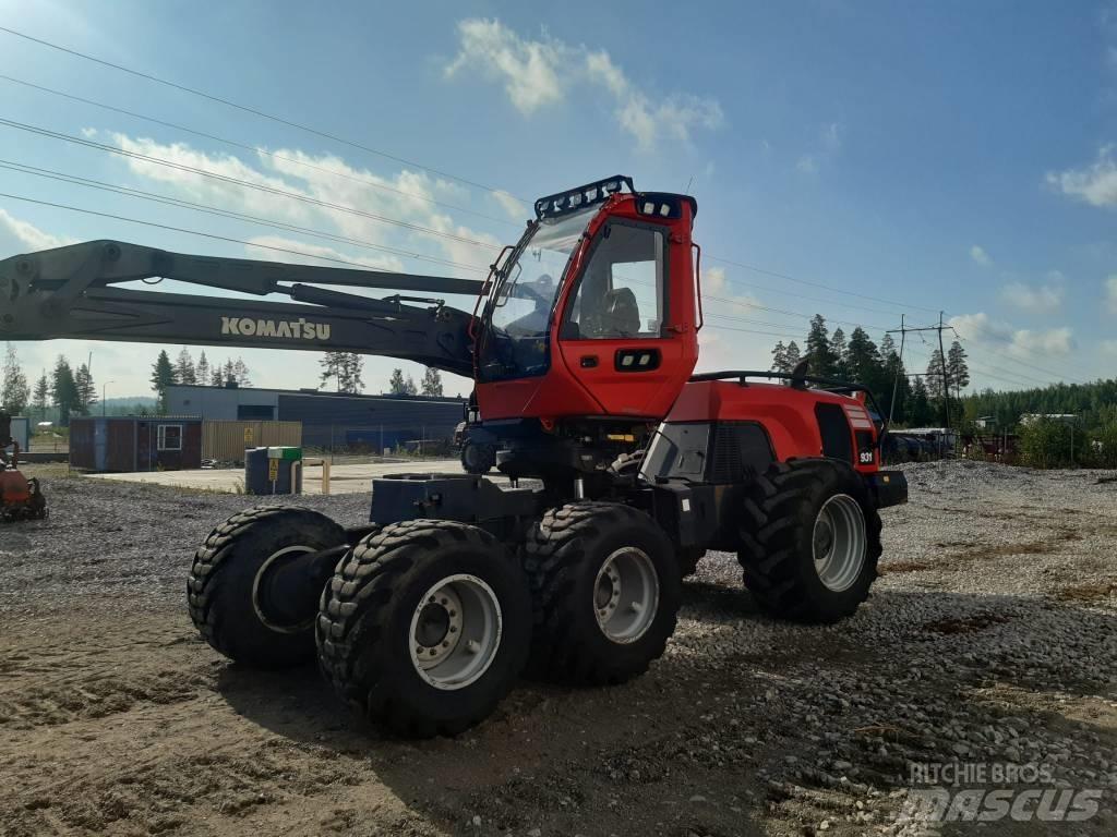 Komatsu 931.2 원목 하베스터