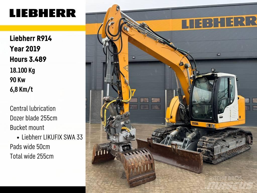 Liebherr R914 대형 굴삭기 29톤 이상