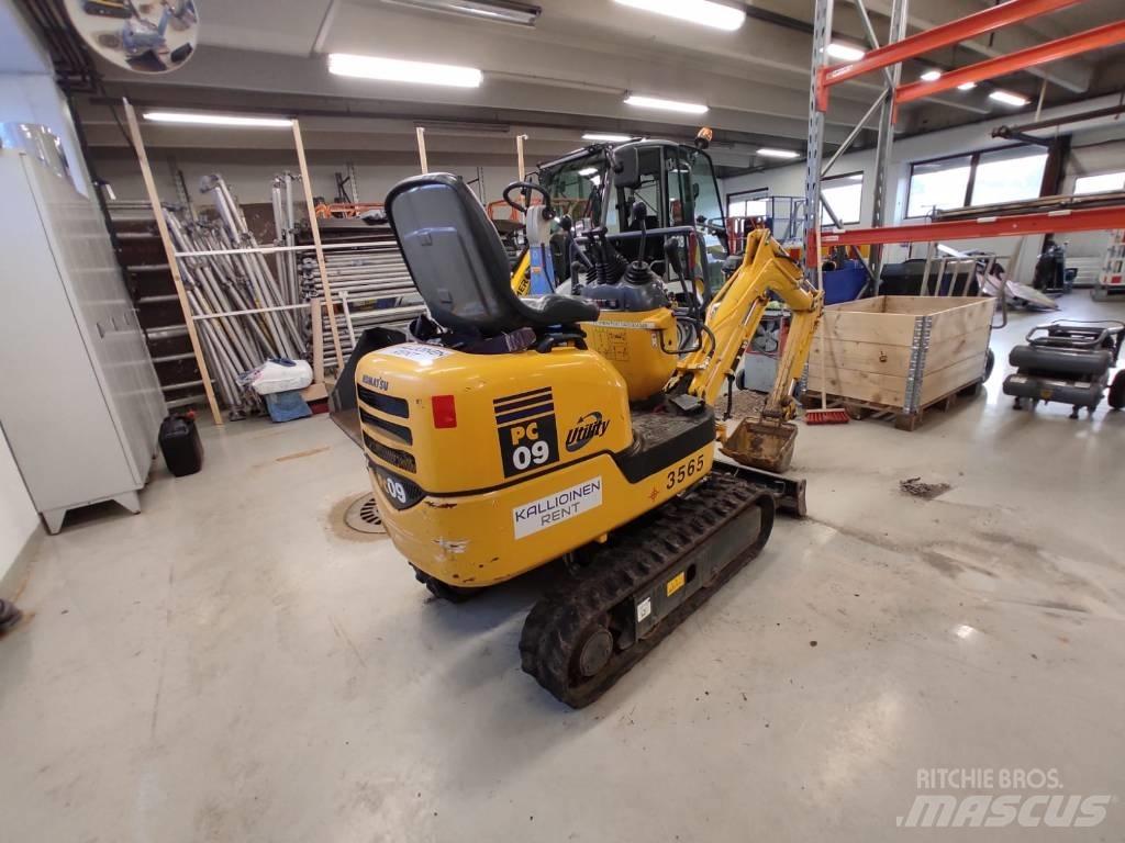 Komatsu PC 09-1 소형 굴삭기 7톤 미만