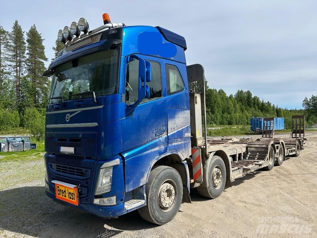 Volvo FH 500 산림 기계 운반 트럭