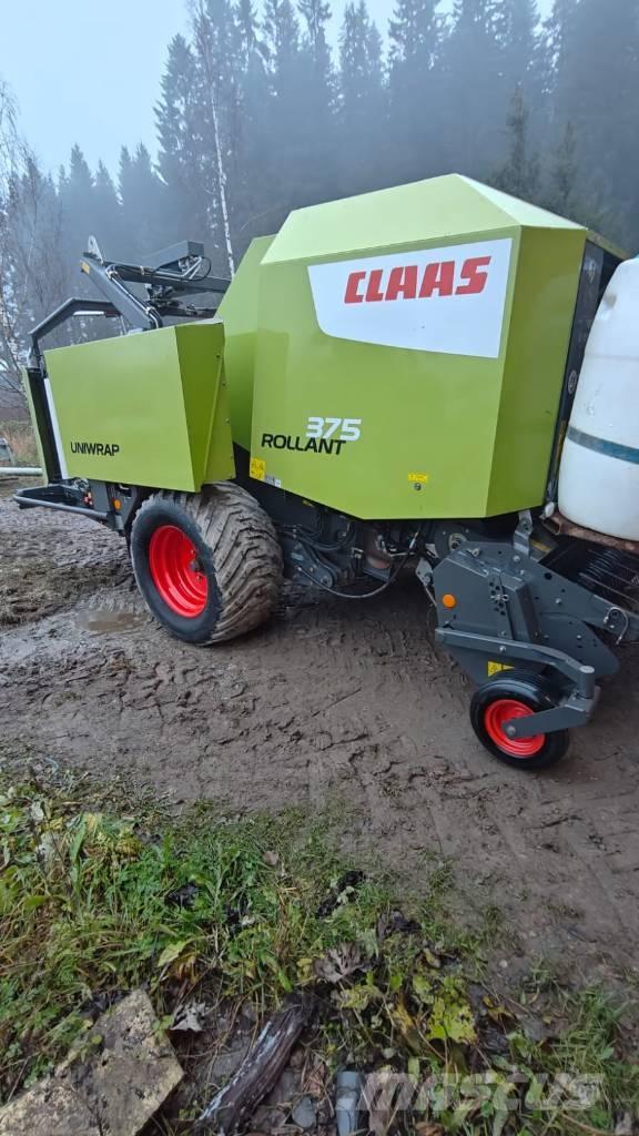 CLAAS 375 Uniwrap 원형 곤포기