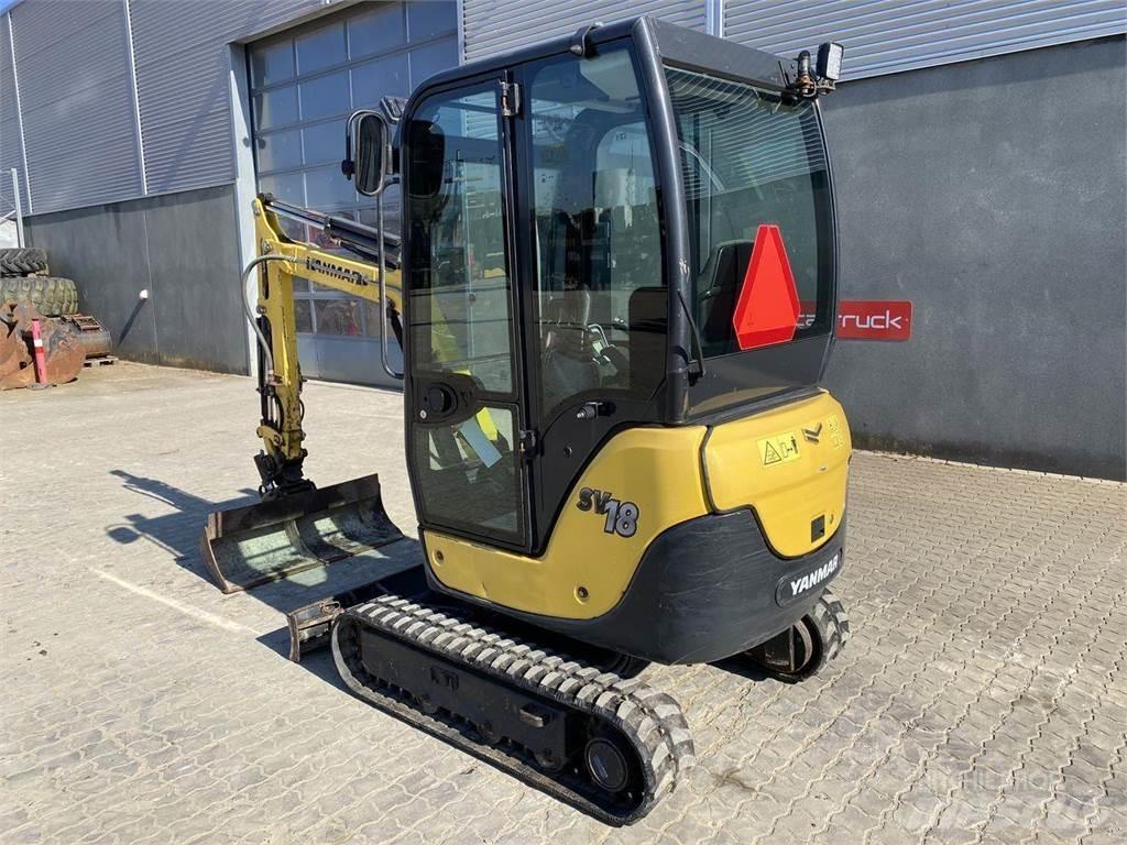 Yanmar SV18  휠 굴삭기