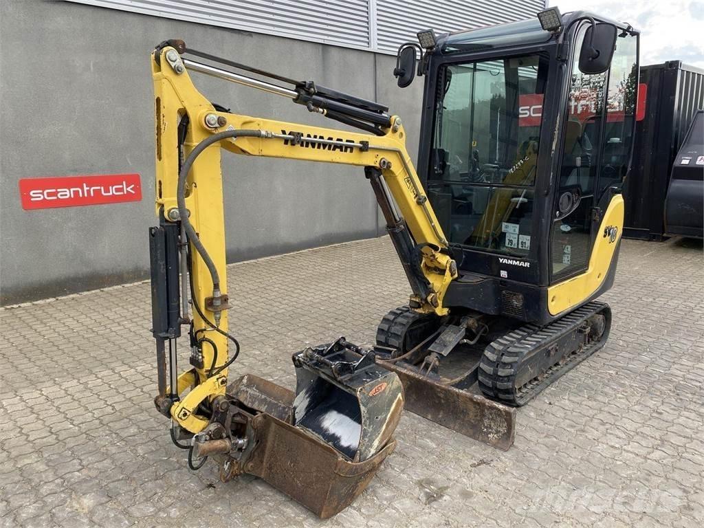 Yanmar SV18  휠 굴삭기