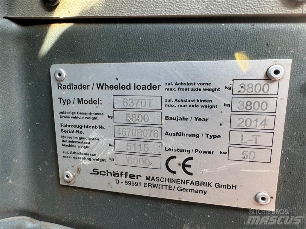 Schäffer 6370 T  스키드로더