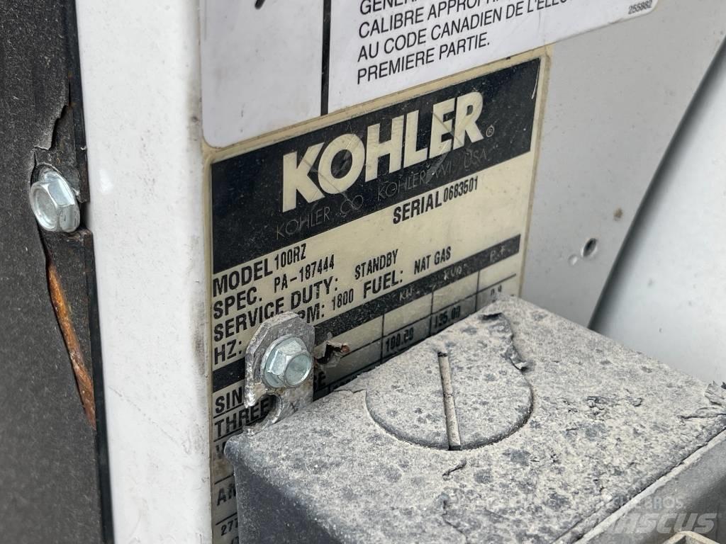 Kohler 100RZ 디젤 발전기