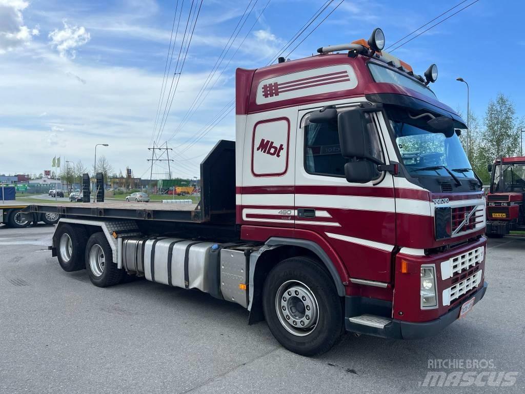 Volvo FM 480 6x2 훅 리프트 트럭