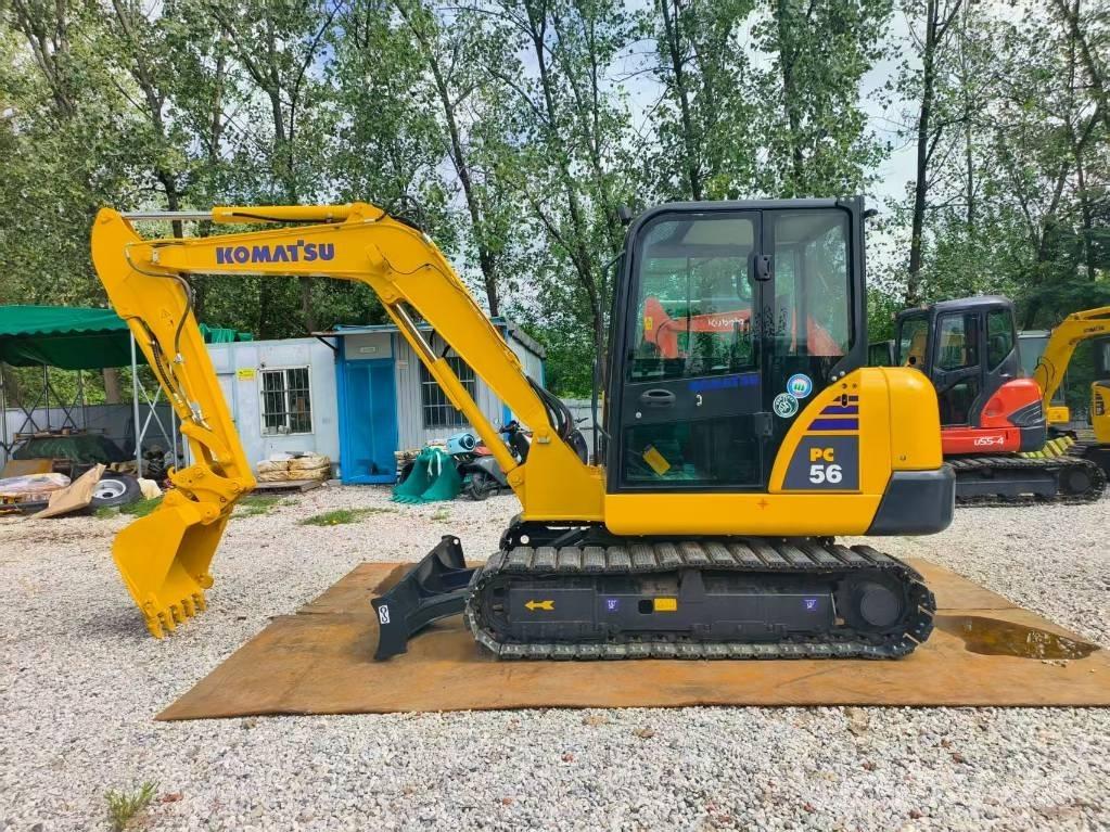 Komatsu PC 56-7 소형 굴삭기 7톤 미만
