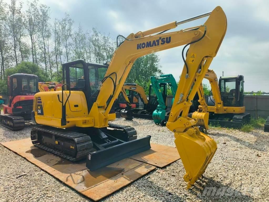 Komatsu PC 56-7 소형 굴삭기 7톤 미만