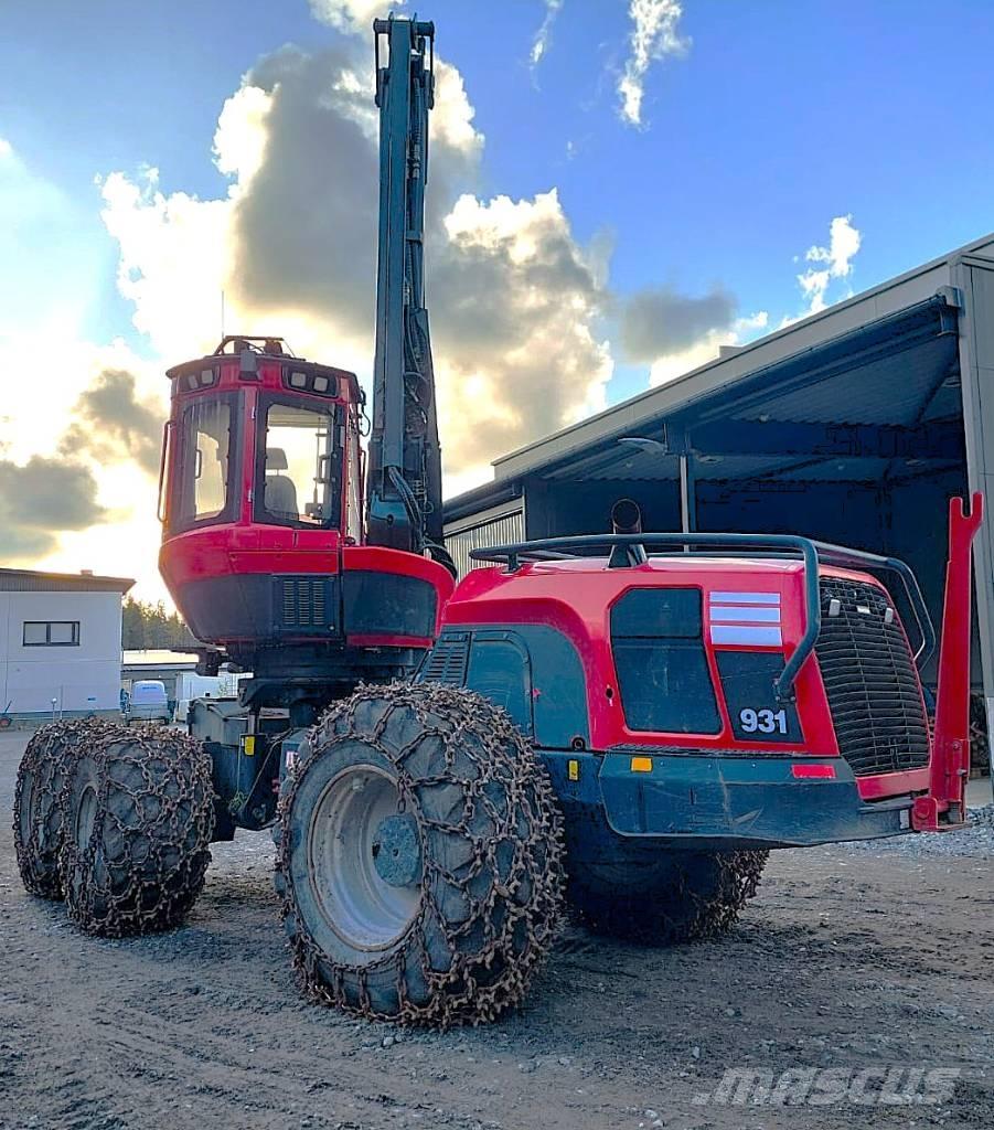 Komatsu 931 원목 하베스터