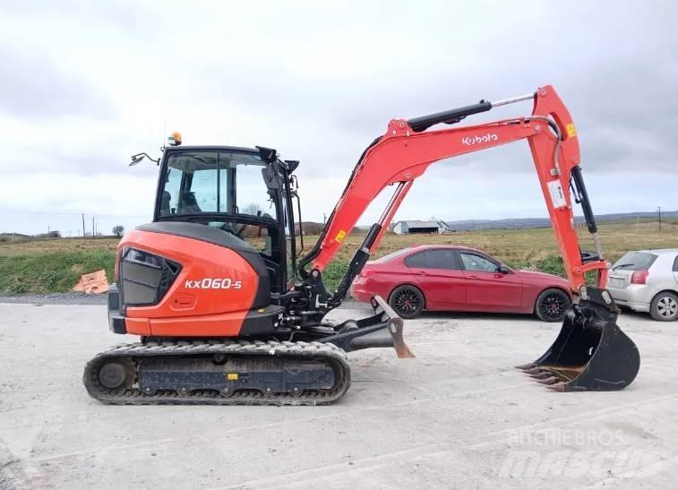 Kubota KX 060-5 소형 굴삭기 7톤 미만