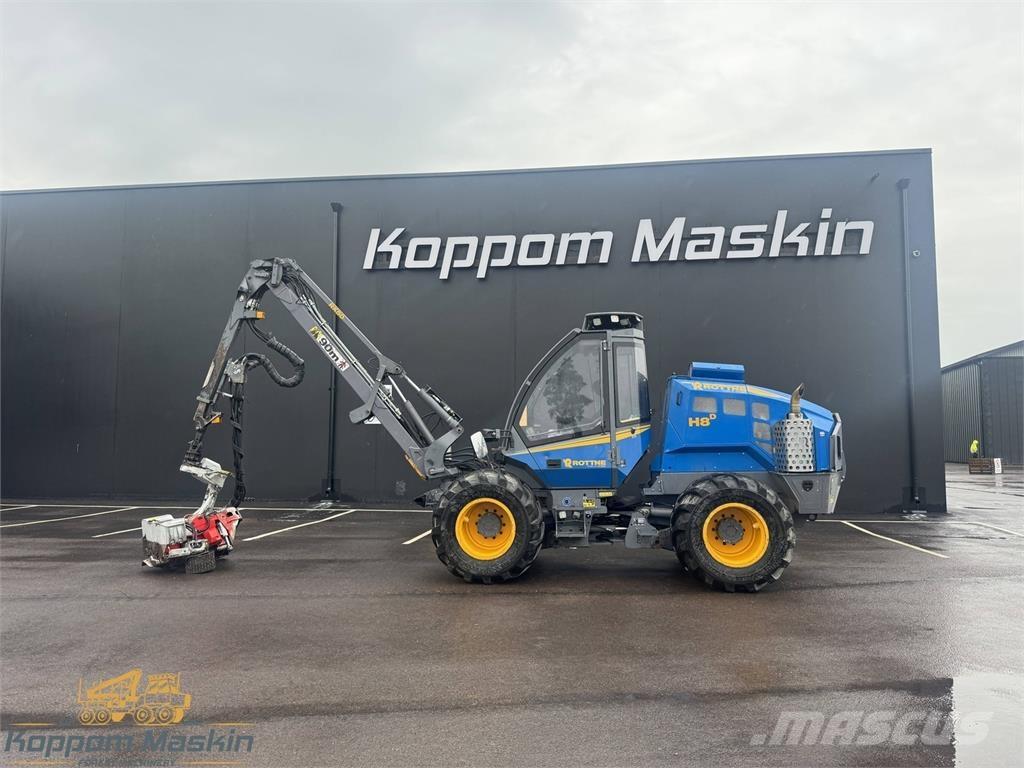 Rottne H8D 원목 하베스터