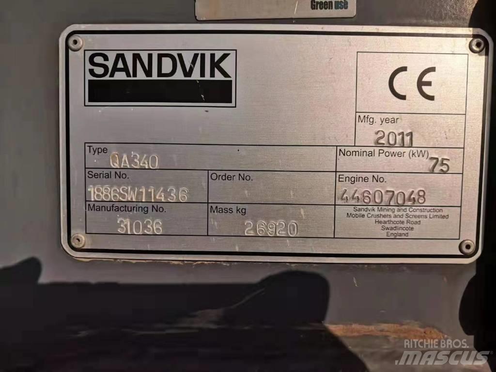 Sandvik QA 340 스크리너